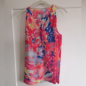Lilly Pulitzer silk tank